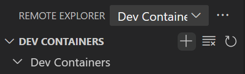 remote explorer dropdown